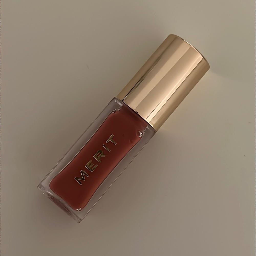 Merit Beauty Shade Slick Tinted Lip Oil Pink Beet